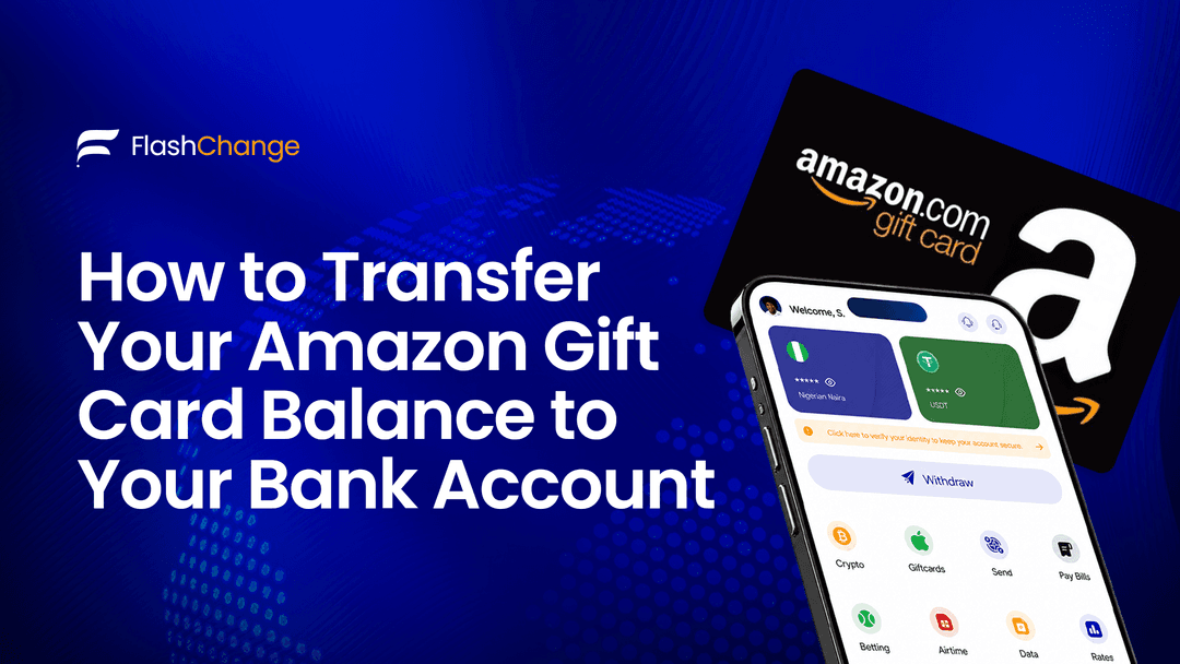 Learn how you can transfer your Amazon gift card balance to a bank account and the safest ways to convert Amazon gift cards into cash in Nigeria.