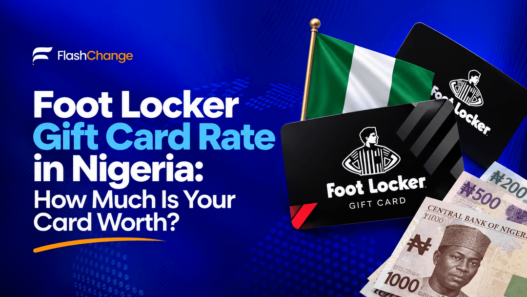 Check the Foot Locker gift card rate in Nigeria and find out how much your $50, $100, $200, or $500 card could be worth in Naira.